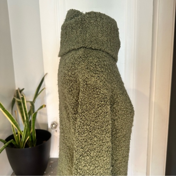 Abercrombie & Fitch Womens Small green Turtleneck Sweater Cozy - Picture 8 of 15